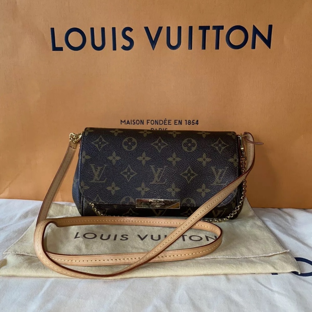 Authentic LOUIS VUITTON Crossbody Monogram Favorite PM